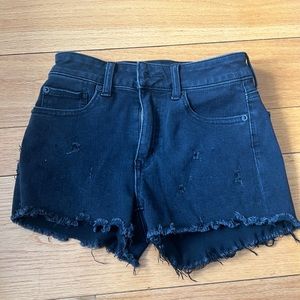 Black American Eagle Shorts